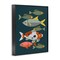 Stupell Industries Midcentury Pond Fishes Framed Giclee, design by Renea L. Thull